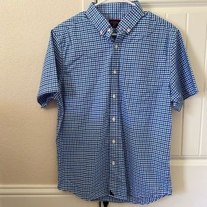 UNTUCKit men’s short sleeve button up shirt